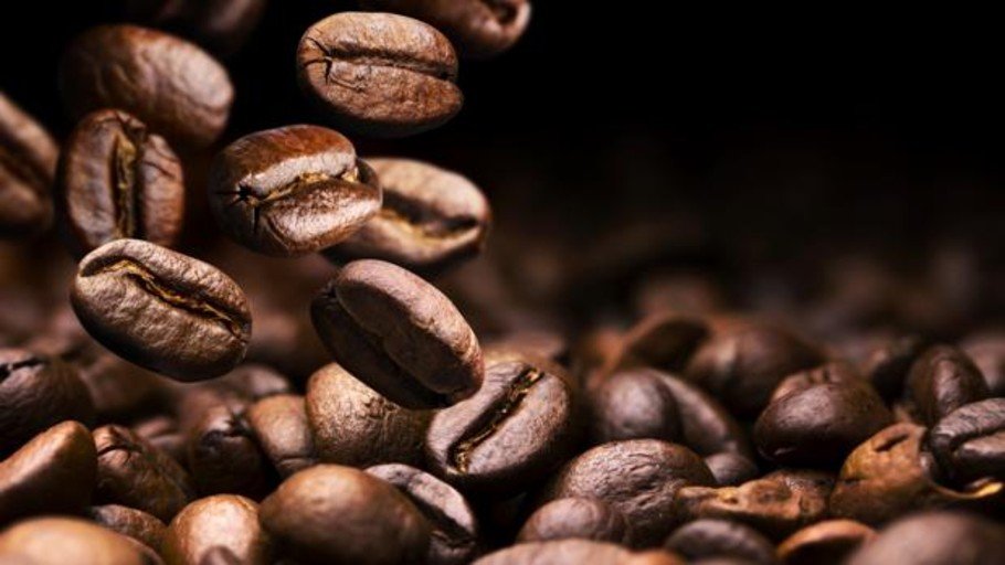 Granos naturales de cafe